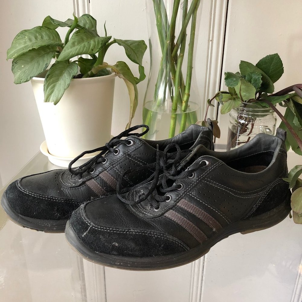 Ecco Men's Black Sport Sneakers